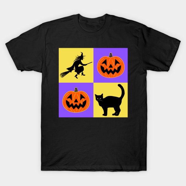 When Witches Go Riding, And Black Cats Are Seen T-Shirt by TJWDraws